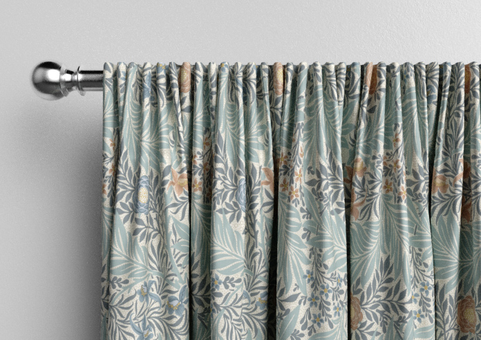 William Morris At Home Larkspur, Woad - Made to Measure Curtains - Image 9